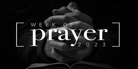 Week of Prayer 2023