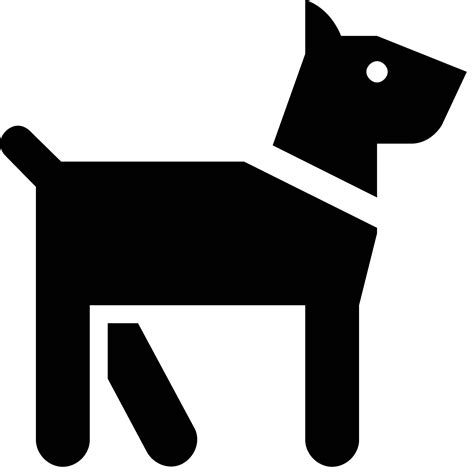 Dog Icon Vector 109245 Free Icons Library