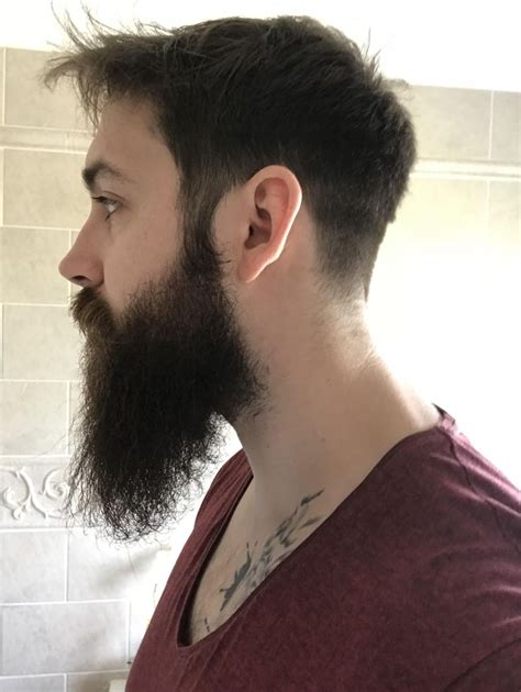 Side Beard Saturday Cheeks Are Starting To Thicken Beard Beard No