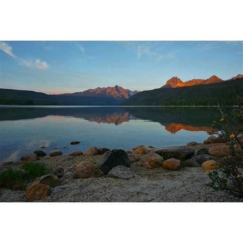 Redfish Lake Idaho Photograph By Bernt Nielsen Fine Art America