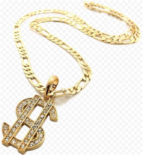 Thug Life Gold Chain Dollar Transparent Png Stickpng Atelier Yuwa Ciao Jp