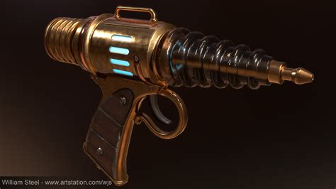 Will Steel Retro Futuristic Ray Gun