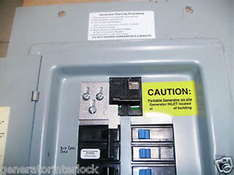 Fac Mur200r Murray Siemens Generator Interlock Kit 150 200 Amp Panel