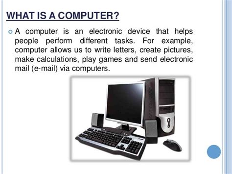 What Is A Computer