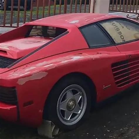 Encontraron Una Ferrari Testarossa Abandonada Hace Más De Una Década En Puerto Rico Filo News