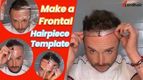 Hair System Tutorial How To Make A Frontal Hairpiece Template