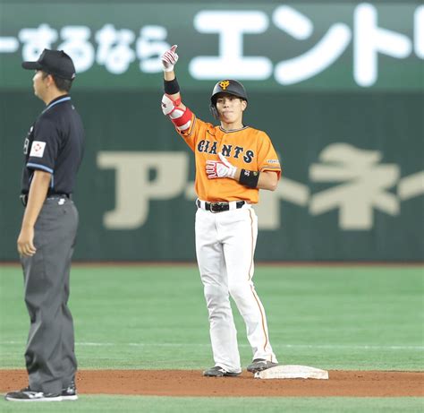 【巨人】門脇誠がプロ初の2試合連続打点で5回に追加点 メンデスは5回2安打無失点で勝ち投手の権利 スポーツ報知