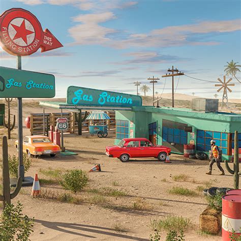 Gas Station Junkyard Sim D Apps On Google Play