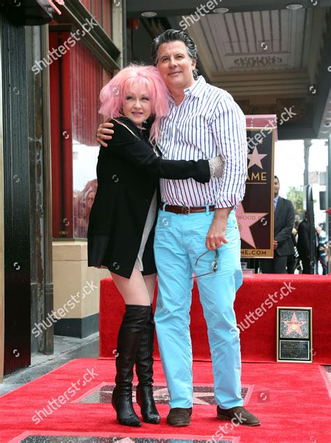 Cyndi Lauper Husband David Thornton Editorial Stock Photo - Stock Image ...