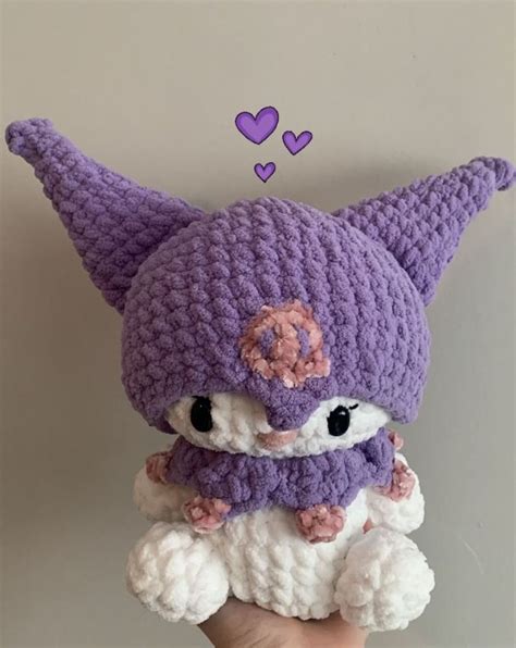 Creds To Owner Kuromi Crochet Sanrio Crocheting Sanriocore Kawaii