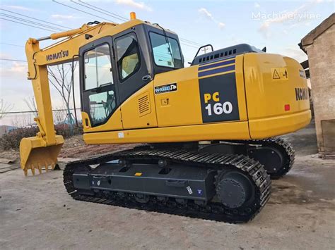 Komatsu Pc160 7 Tracked Excavator For Sale China Shanghai Wg38326