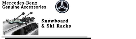 Mercedes Benz Ski And Snowboard Racks Genuine Oem And Custom Fit Shop Mercede