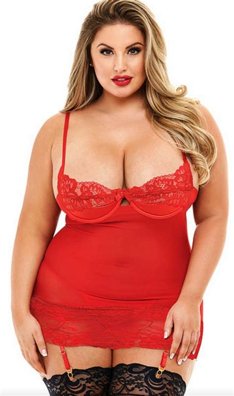 Ashley Alexiss Belle Lingerie Curvy Girl Lingerie Plus Size Lingerie