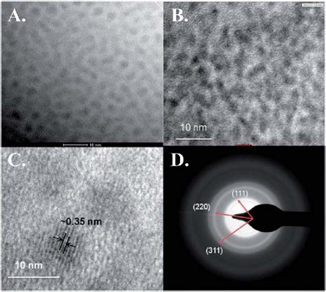 A Tem Image Of Oleic Acid Capped Of Znsecdse Core Shell Qds With