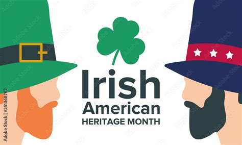 Irish-American Heritage Month. Annual celebrated all March in the ...