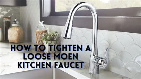 How To Tighten A Single Handle Kitchen Faucet