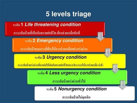 Esi Triage Levels