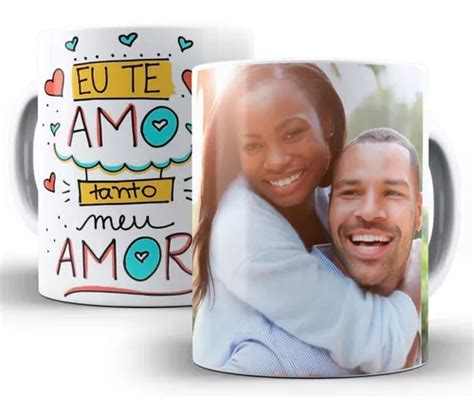 Taza De Porcelana Personalizada De Ml Con Foto Y Frase En Blanco