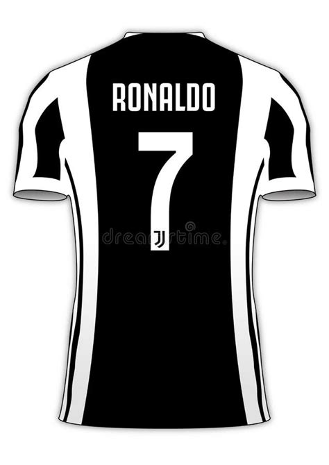 Cristiano Ronaldo Juventus Football Team Jersey Number 7 Editorial Photography - Illustration of ...