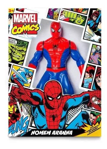 Boneco Gigante Articulado Homem Aranha Spider man Marvel Frete grátis