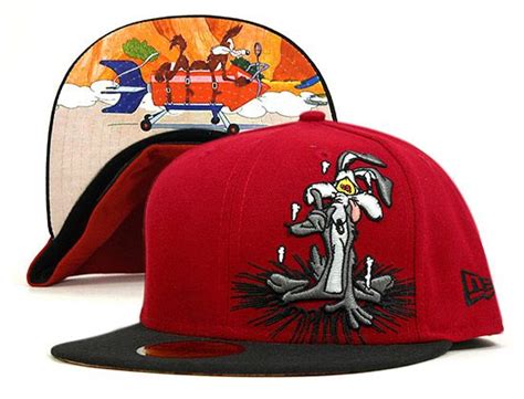 New Era X Looney Tunes 「wile Roadrunner」59fifty Fitted Baseball Cap