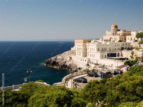 Villa Sticchi Santa Cesarea Terme Italia Foto De Stock Adobe Stock