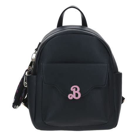 Mochila De Dama Barbie X Gorett Backpack Mediano Color Negro Modelo