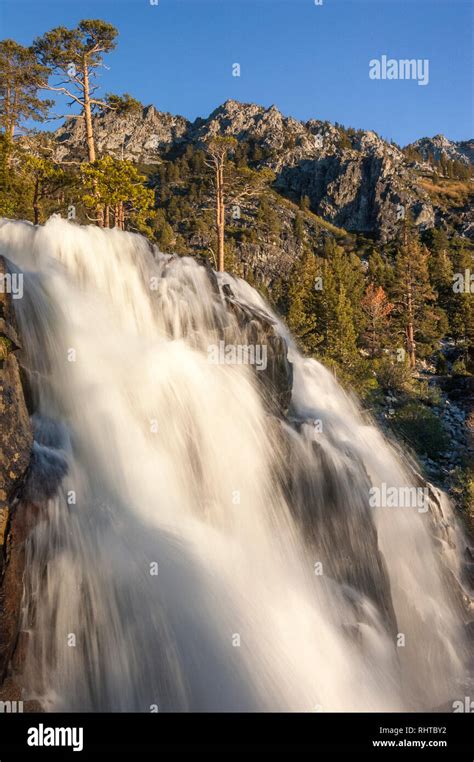 Eagle Falls Emerald Bay State Park Lake Tahoe California Stock Photo