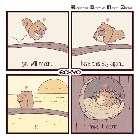 15 Cute And Inspirational Comics By Eckyo