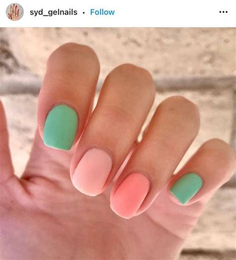 40 Cutest Pictures Of Pink And Green Nails Designs For 2023 In 2024