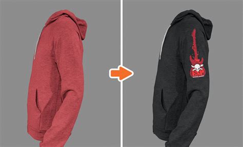 Photoshop Standard Zip-Up Hoodie Mockup Templates Pack