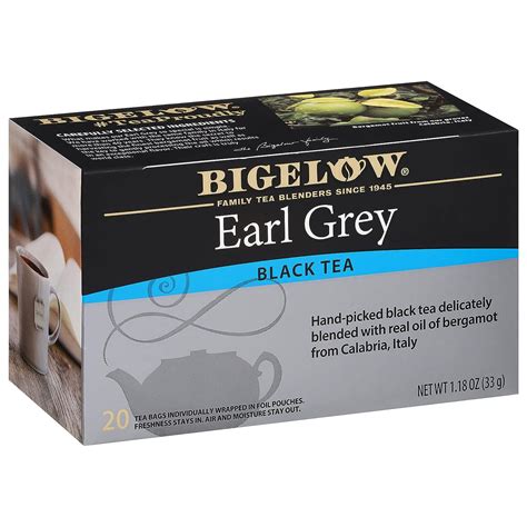 Amazon Bigelow Tea Earl Grey Black Tea Caffeinated Tea Count