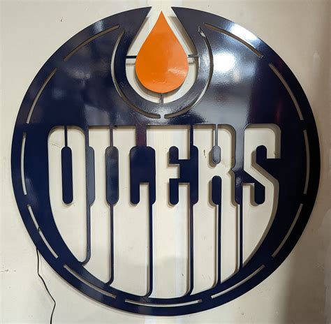 30 Oilers Logo Sign DXF File - Etsy