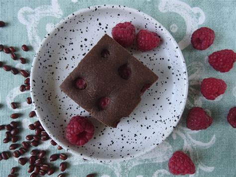 Fasolowe brownie z malinami Małgorzata Rusek dietetyk z pasją