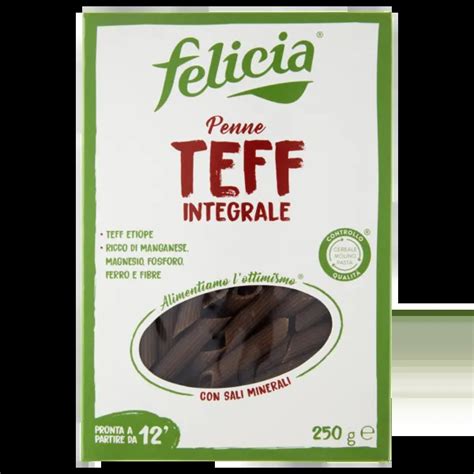 Felicia Penne Teff Integrale Bio Senza Glutine Felicia