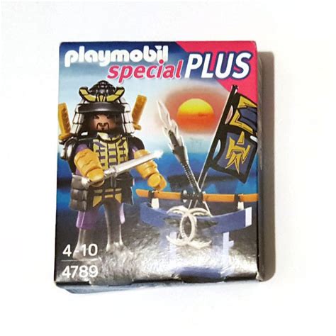 Playmobil 4789 Specials Plus Samurai With Weapon Stand Figures For Sale