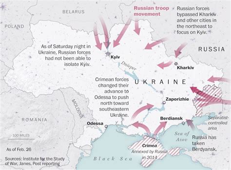 Maps Show And Hide Key Information About Ukraine War News