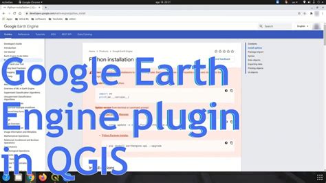 How To Install The QGIS Earth Engine Plugin On Ubuntu YouTube