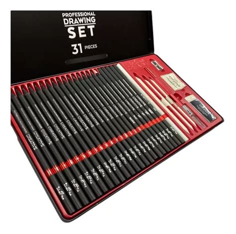 Kit Lapices Dibujo Profesional Indra Pz Artistico Grafito Mercadolibre