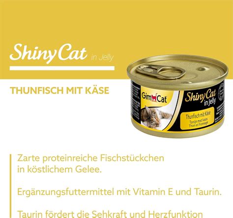 Gimcat Shinycat in Jelly Tuna with Cheese - Premium Wet Cat Food (24 x
