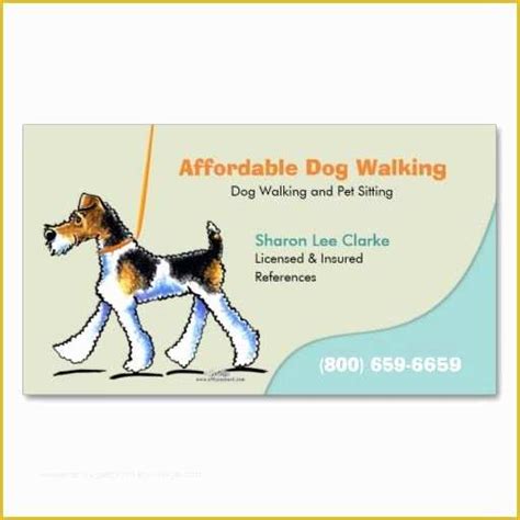 Free Dog Walking Business Card Template Of 37 Best Pet Sitting Business ...