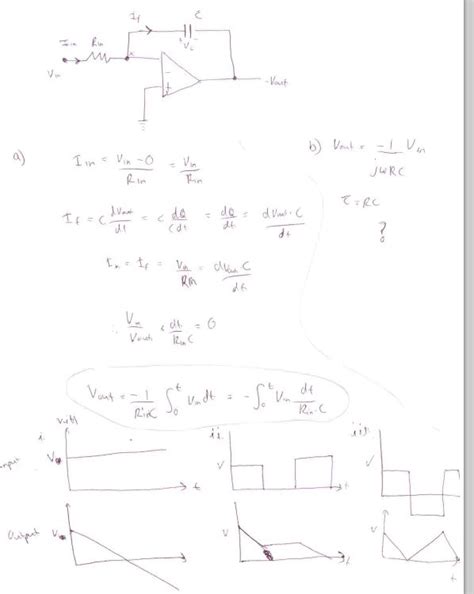 operational amplifier op amp integrator circuit electrical