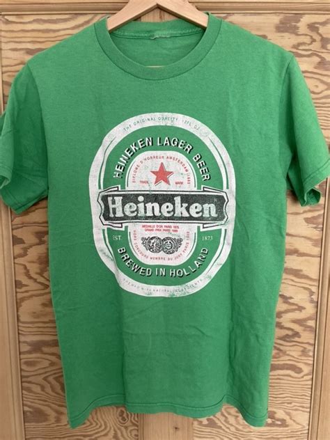 Vintage Heineken Logo T Shirt Etsy