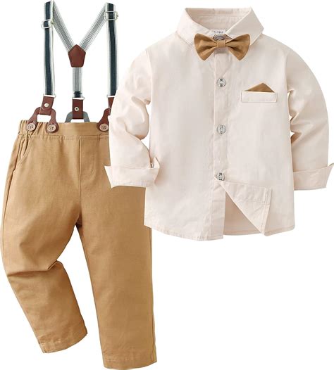 Bambino Completini E Coordinati Gentiluomo Ragazzi Abbigliamento Set