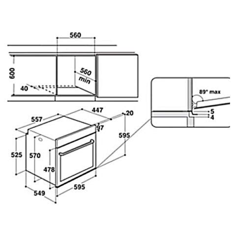 Indesit Four Catalyse Encastrable Inox L Multifonction Chaleur