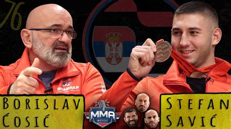 Borislav Ćosić i Stefan Savić MMA INSTITUT 76 YouTube