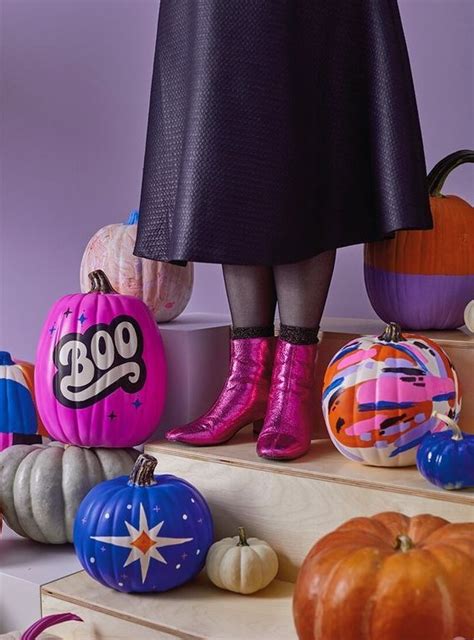 70 Cool Halloween Pumpkin Painting Ideas - DigsDigs