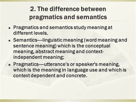 Chapter 6 Pragmatics Ppt Video Online Download