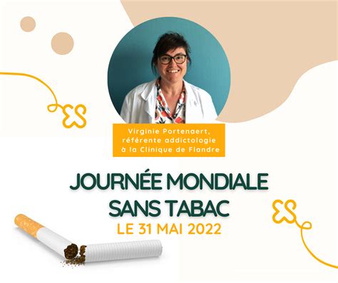 Journée mondiale sans tabac la référente addictologie de la Clinique