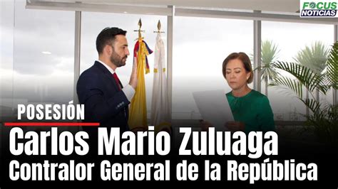 Carlos Mario Zuluaga Nuevo Contralor General De La Rep Blica